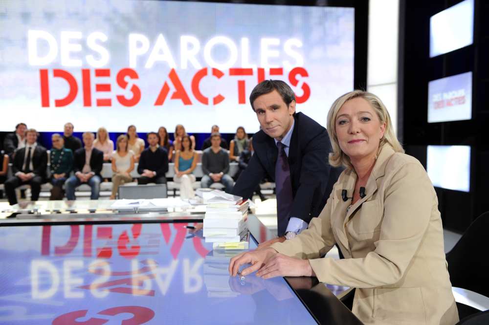 1168225 dpda annulee apres le refus de marine le pen de participer a lemission web tete 021423660117